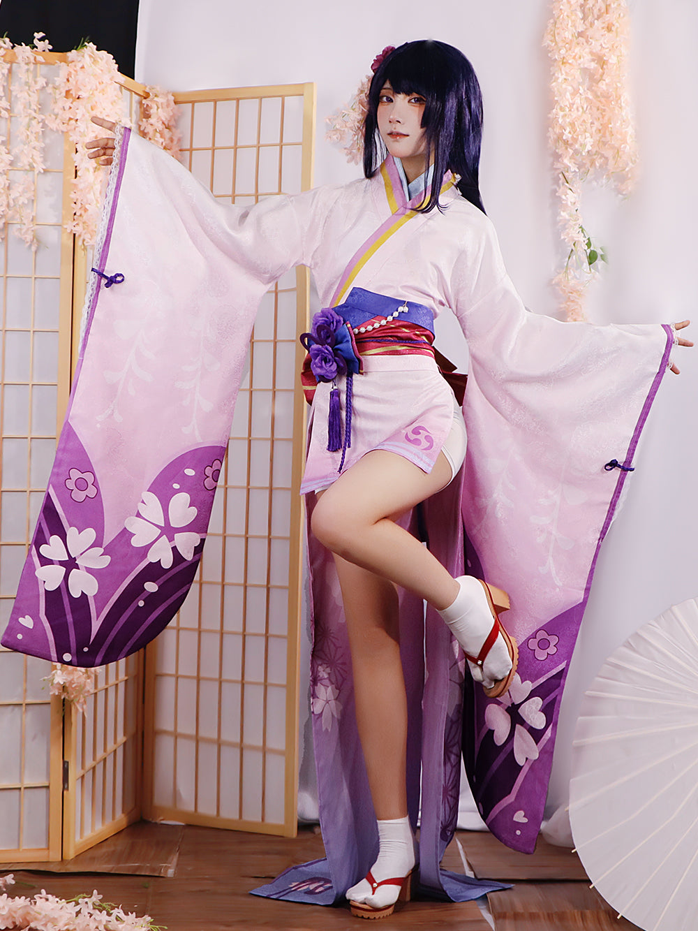 雷电将军和服 原神 コスプレ衣装 原神 コスプレ フルセット コスチューム 大人用 仮装 文化祭 原神 コスプレ衣装 Genshin cosplay