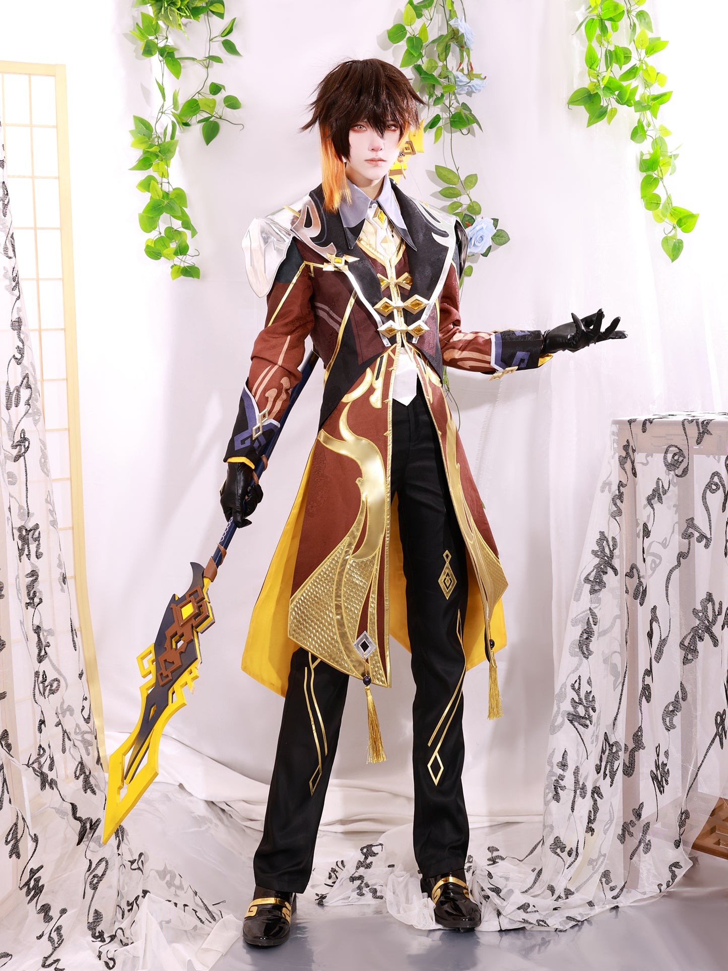 钟离 原神 コスプレ衣装 原神 コスプレ フルセット コスチューム 大人用 仮装 文化祭 原神 コスプレ衣装 Genshin cosplay