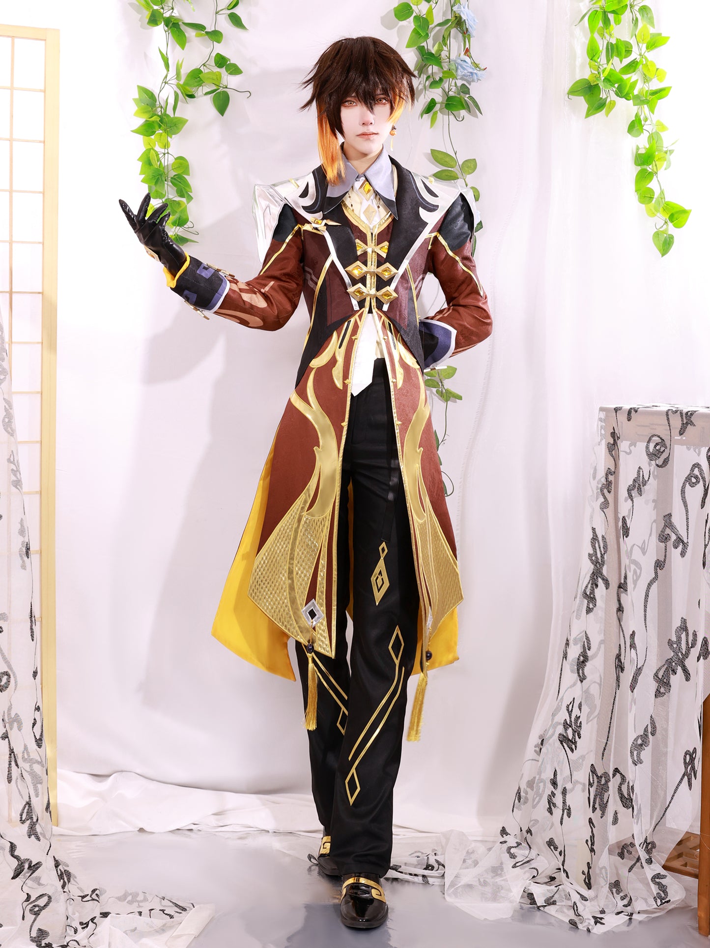 钟离 原神 コスプレ衣装 原神 コスプレ フルセット コスチューム 大人用 仮装 文化祭 原神 コスプレ衣装 Genshin cosplay