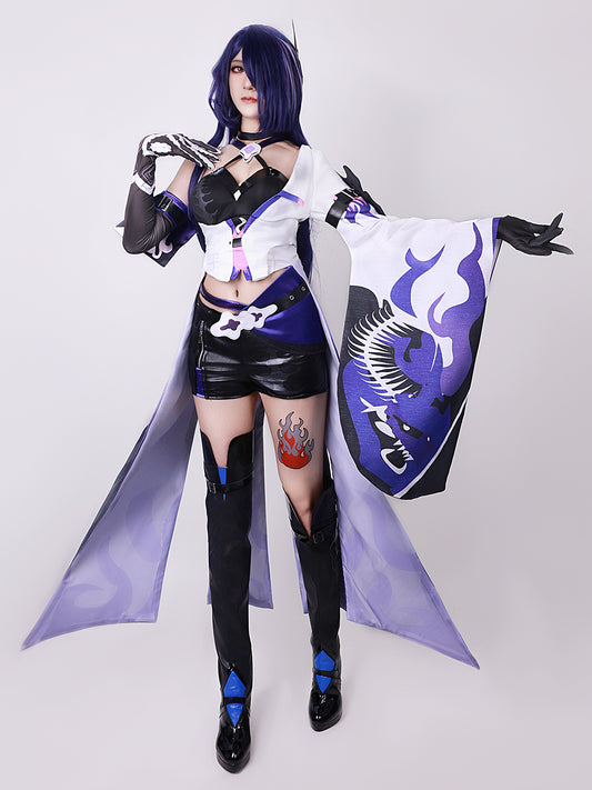 黄泉 スプレ衣装 崩壊 コスプレ スターレイル コスプレ衣装 飲月 コスチューム ハロウィン 仮装 舞台装 cosplay 制服 ステージ服 イベント